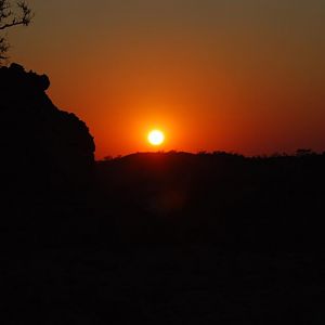 Sunset in Zimbabwe