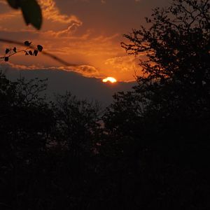 Sunset in Zimbabwe