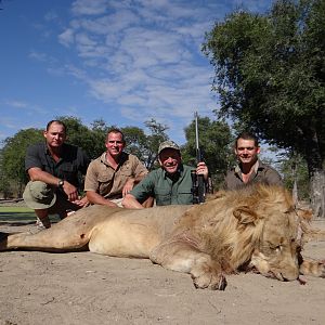 Lion Hunt Zimbabwe