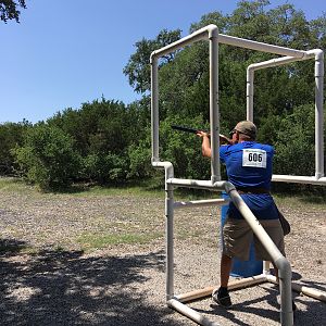 Gizmo Jr at Texas state shoot