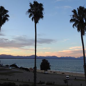 View from our Mossel Bay balcony