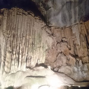 Cango caves via Oudtshoorn South Africa