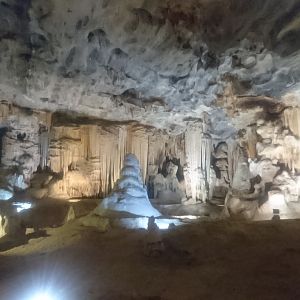 Cango caves via Oudtshoorn South Africa