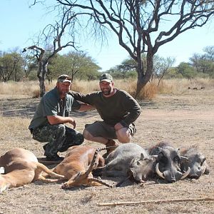 South Africa Hunt Impala & Warthog