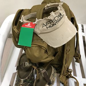 Packed for Hunting South Africa