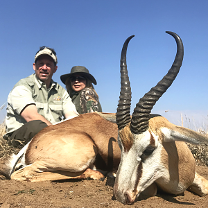 South Africa Hunting Springbok