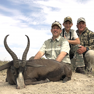 South Africa Hunt Black Springbok