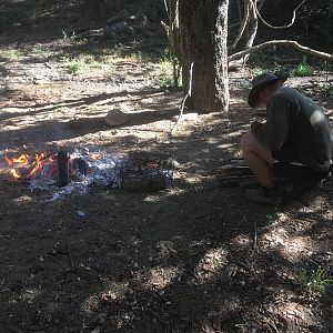 BBQ lunch in the bush