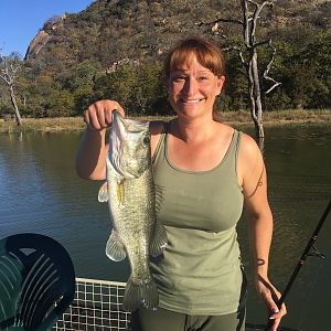 Fishing Bass in Zimbabwe