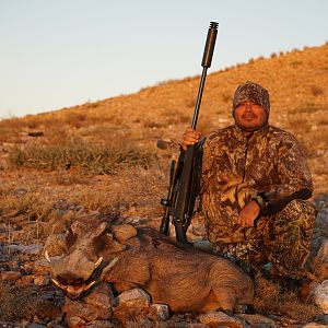 South Africa Hunting Warthog