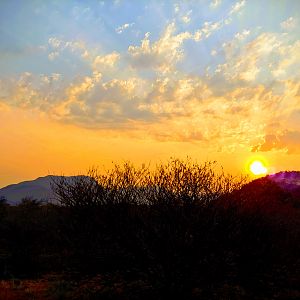 Sunset Namibia