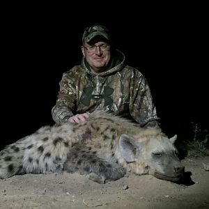 South Africa Hunting Spotted Hyena