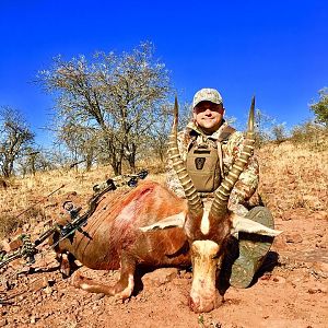 Bow Hunting Blesbok in South Africa