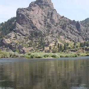 The canyon section of the Missouri River, Craig, Mt