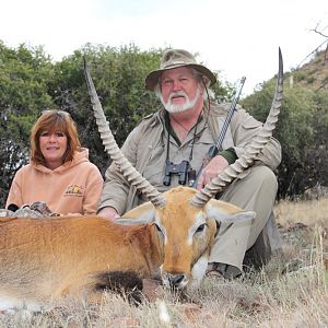 Hunting Red Lechwe in South Africa