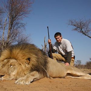 South Africa Hunt Lion