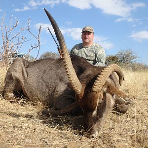 Bow Hunting Waterbuck in Namibia