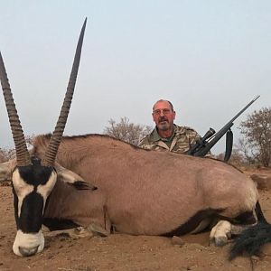 Gemsbok Hunt in South Africa