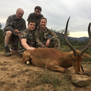 South Africa Hunt Impala