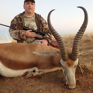 Springbok Hunt in Namibia