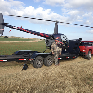 Texas Helicopter Hog Hunt