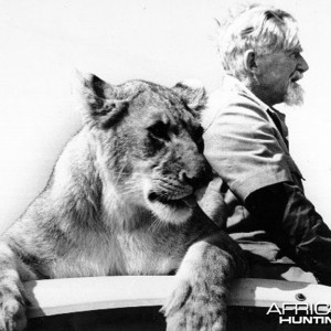 George Adamson and Mara