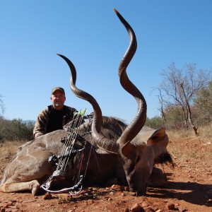 Kudu bowhunt in South Africa