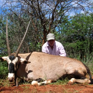 Hunting Gemsbok in Namibia