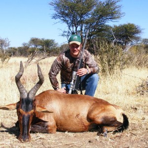 Hunting Hartebeest in Namibia