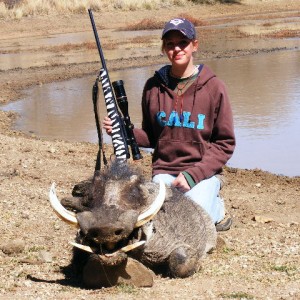 Hunting Warthog in Namibia