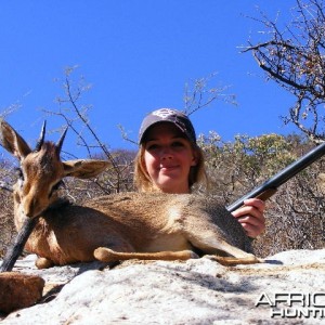 Hunting Damara Dik-Dik in Namibia