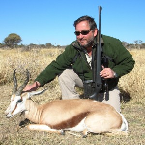 Hunting Springbok in Namibia