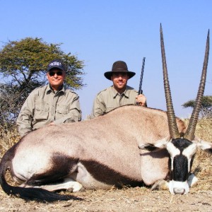 Hunting Gemsbok in Namibia