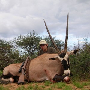 Hunting Gemsbok in Namibia