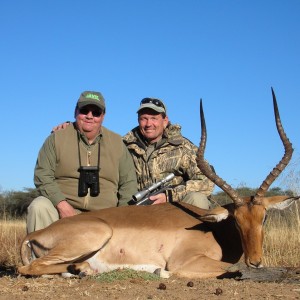 Hunting Impala in Namibia