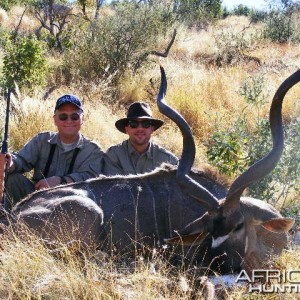 Hunting Kudu in Namibia