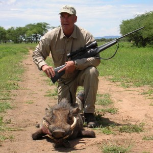 Hunting Warthog in Namibia