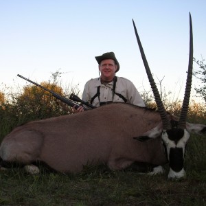 Hunting Gemsbok in Namibia