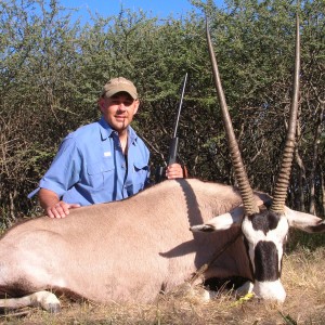 Hunting Gemsbok in Namibia