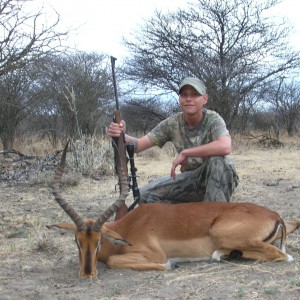 Hunting Impala in Namibia