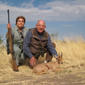 Hunting Steenbok in Namibia