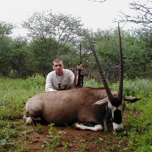 Hunting Gemsbok in Namibia