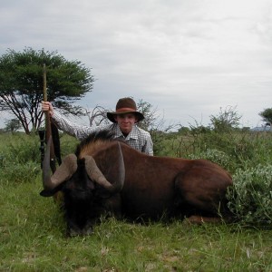 Hunting Black Wildebeest in Namibia