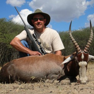 Hunting Blesbok in Namibia