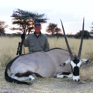 Hunting Gemsbok in Namibia