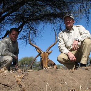 Hunting Impala in Namibia