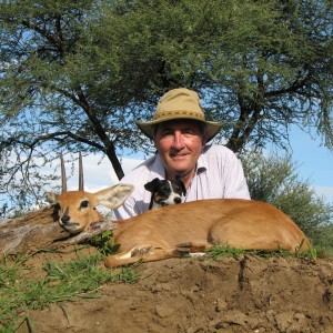 Hunting Steenbok in Namibia