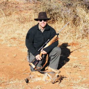 Hunting Jackal in Namibia