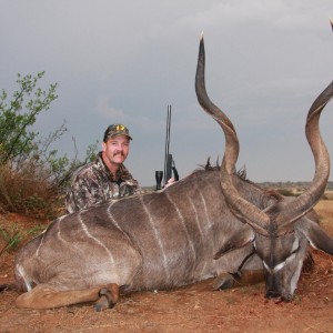 My Kudu in the rain... South Africa