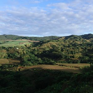 Hunting grounds overlook in Mauritius